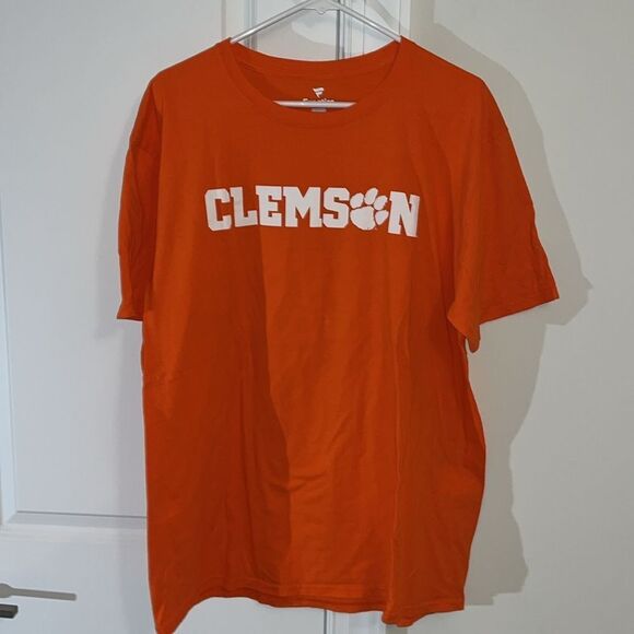 Orange Clemson Tigers mens Big paw back t shirt XL Death Valley South Carolina - Picture 1 of 3